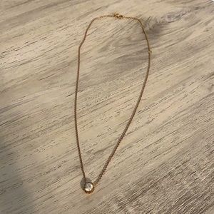 Pandora Round Sparkle Halo Necklace